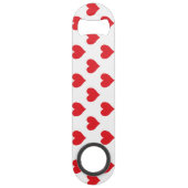 Motif à deux faces rouge et blanc (Dos)