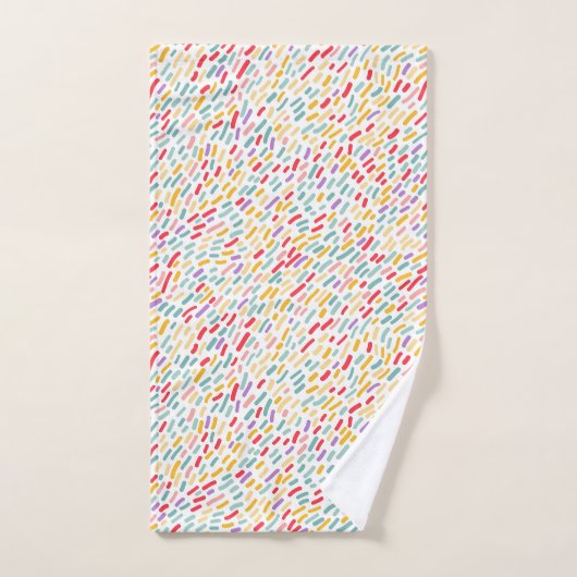 Motif à eau douce (Serviette à main)