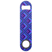 Motif à échelle Bleu et violet (Dos)