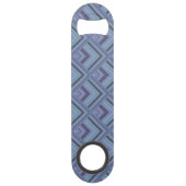 Motif à échelle gris bleu (Dos)