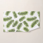 Motif à feuillage persistant (Serviette à main)