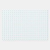 Motif à feuilles vertes bleu rose pâle (Devant 3)