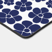 Motif à fleurs - Bleu et Blanc (Coin)