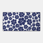 Motif à fleurs - Bleu et Blanc (Recto)