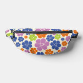 Motif à fleurs - Bleu, Orange, Violet, Vert (Poser)