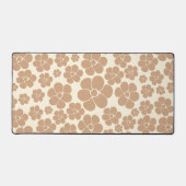 Motif à fleurs en Tan et Crème (Recto)