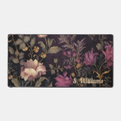 motif à fleurs foncées personnalisé (Recto)