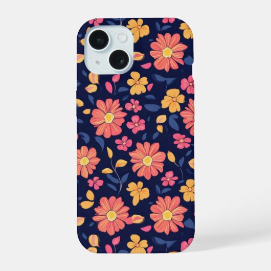 Motif à fleurs rétro (Verso)