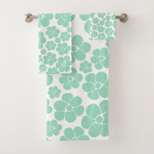 Motif à fleurs - Vert (Monnaie)