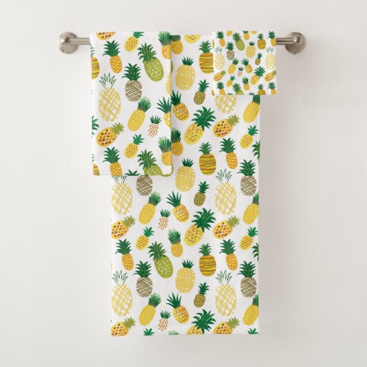 Motif à la mode d'ananas (En situation)