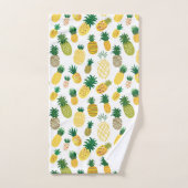 Motif à la mode d'ananas (Serviette à main)