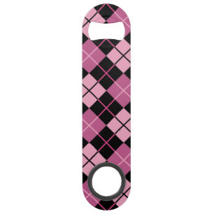 Motif à motifs de losanges dans le noir et le ros