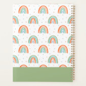 Motif à point arc-en-ciel coloré (Dos)
