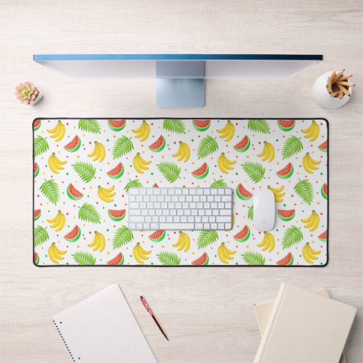 Motif à point de polka de fruits tropicaux (Bureau 1)