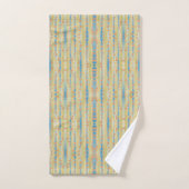 Motif à pois rayé vertical aquarelle (Serviette à main)