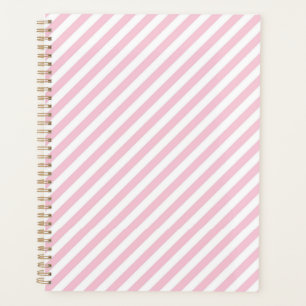 Motif à rayures blanches et roses diagonales