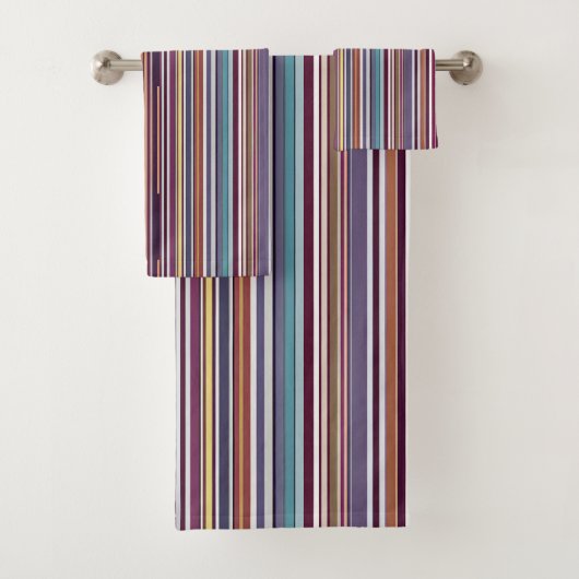 Motif à rayures verticales inspiré de l'Art Déco (En situation)
