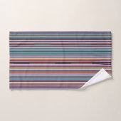 Motif à rayures verticales inspiré de l'Art Déco (Serviette à main)