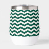 Motif à rayures zig zag Chevron vert sarcelle (Avant)