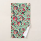 Motif à thème de Noël (Serviette à main)
