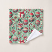 Motif à thème de Noël (Gant de toilette)