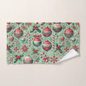 Motif à thème de Noël (Serviette à main)