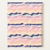 Motif à vagues Pastel Multicolore (Dos)