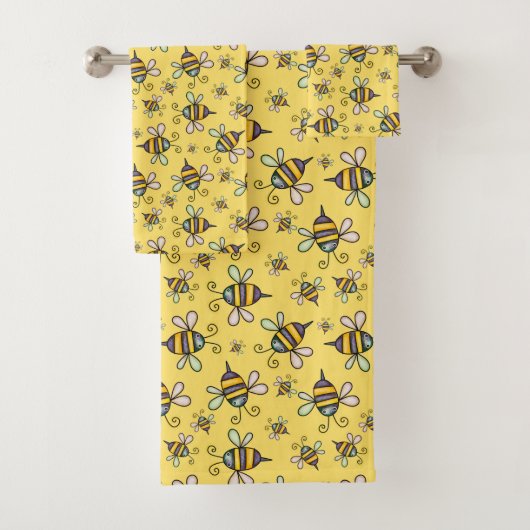 Motif Abeille Bourdon (En situation)