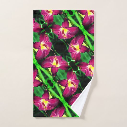 Motif Abstrait (Serviette à main)