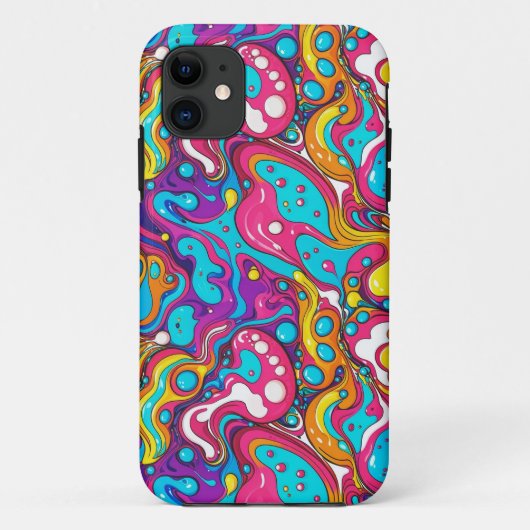 motif Abstrait 1202 - coque iphone (Dos)