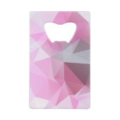 Motif Abstrait à pyramide rose froid (Dos)