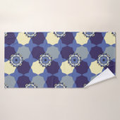 motif Abstrait avec élément arabe classique (Serviette de bain)