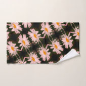 Motif Abstrait blanc Fleur de marguerite (Serviette à main)