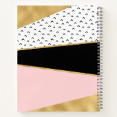 Motif Abstrait Carnet personnalisé (Dos)