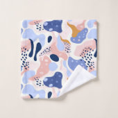 Motif Abstrait coloré (Gant de toilette)