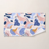 Motif Abstrait coloré (Serviette à main)