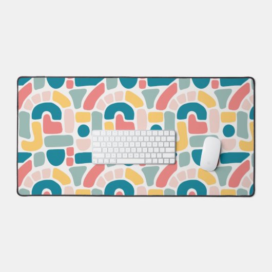 Motif Abstrait coloré (Clavier et souris)