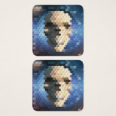 Motif abstrait crâne (Devant & derrière)