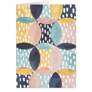 Motif abstrait de cercle