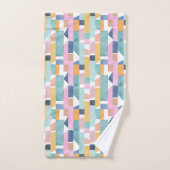 Motif abstrait de forme d'aquarelle (Serviette à main)