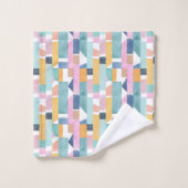 Motif abstrait de forme d'aquarelle (Gant de toilette)