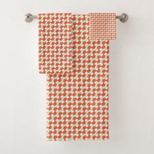 Motif abstrait de fraises