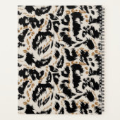 Motif abstrait de léopard bohème africain (Dos)