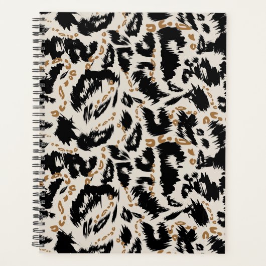 Motif abstrait de léopard bohème africain (Devant)