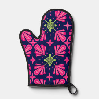 Motif abstrait de pétales florales roses géométriq