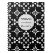 Motif Abstrait de points de livres monochromes (Devant)