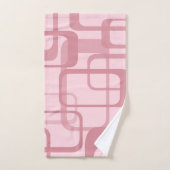 Motif Abstrait des années 70 de Pink Retro 60 (Serviette à main)