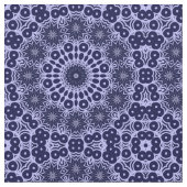 motif Abstrait en bleu et blanc - Tissu (Fermer)