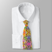 Motif Abstrait en Cravate multicolore (Attaché)