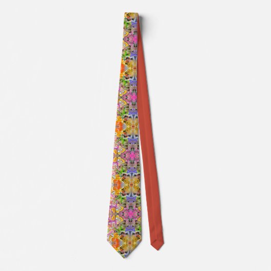 Motif Abstrait en Cravate multicolore (Devant)